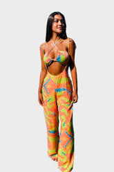 Jumpsuit-Style Pants Limited Edition Leaf Naif