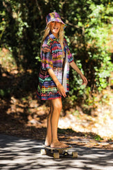 Shirt Boyfriend-Style Leaf Naif