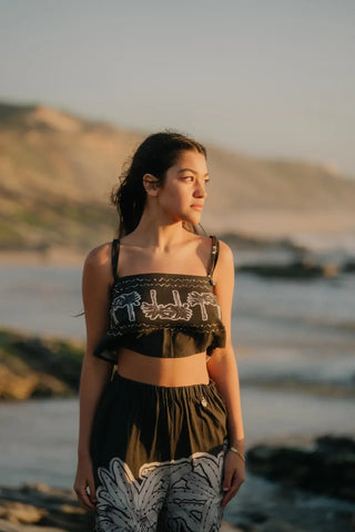 Musa Paradisiaca Top | Sustainable Exclusive Design Leaf Naif