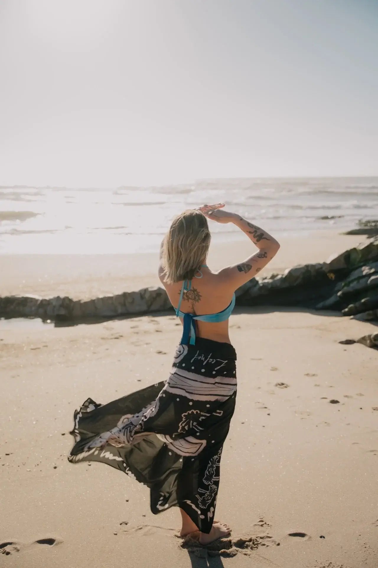 Musa Paradisíaca Sarong Zero Waste Leaf Naif