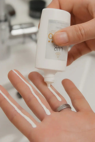 Facial Sunscreen SPF 50 — Daily UVA/UVB Shield, Matte Hydration LUR Natural Skinfood