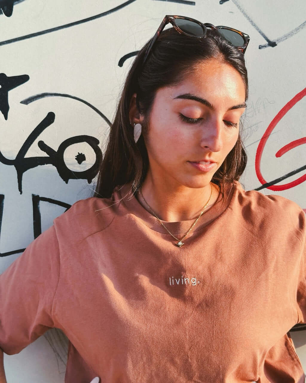 Sloow Club T-shirt Oversized | Organic Cotton & Minimal Embroidery sloow