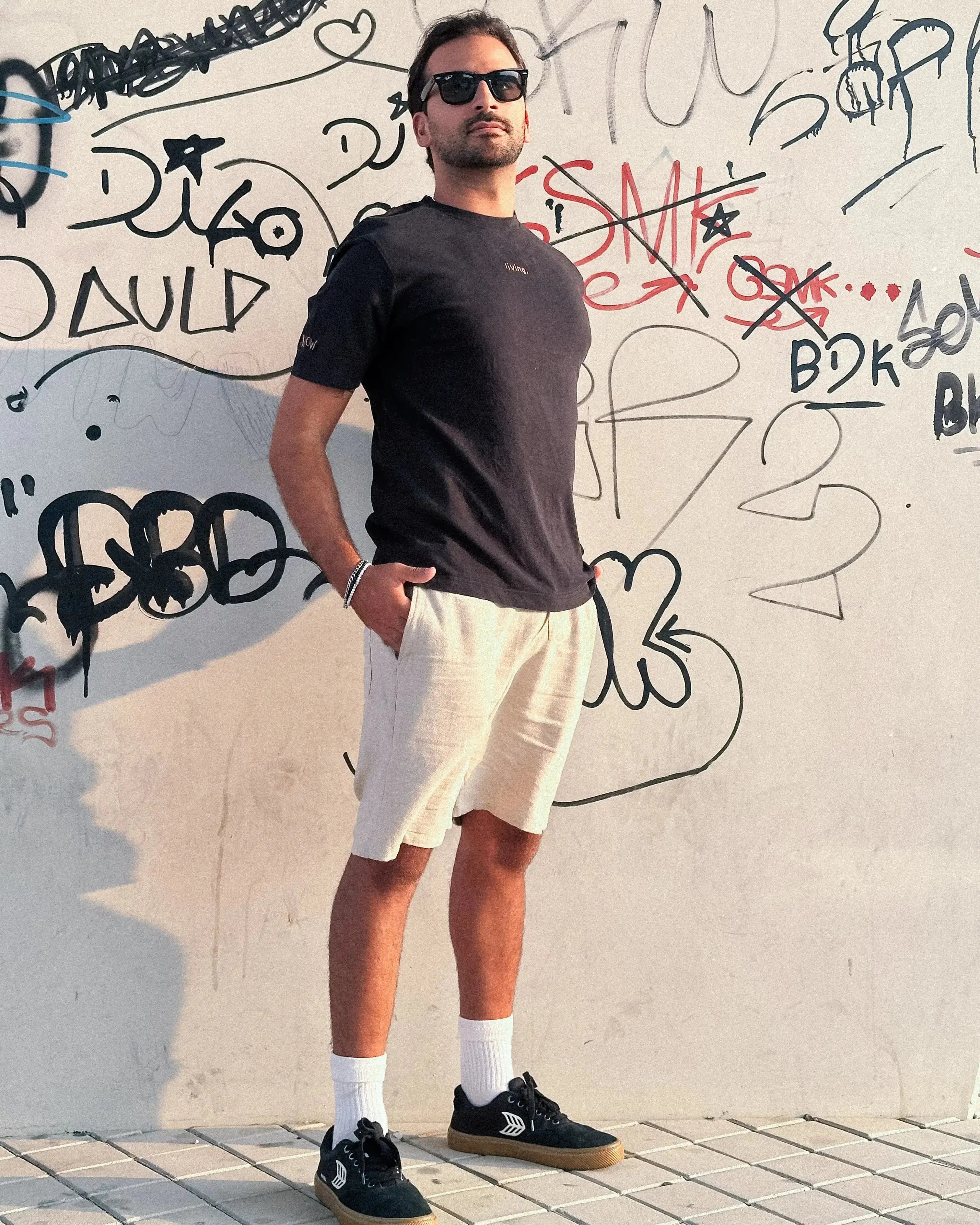 Sloow Club T-shirt Oversized | Organic Cotton & Minimal Embroidery sloow