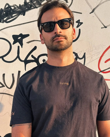 Sloow Club T-shirt Oversized | Organic Cotton & Minimal Embroidery sloow