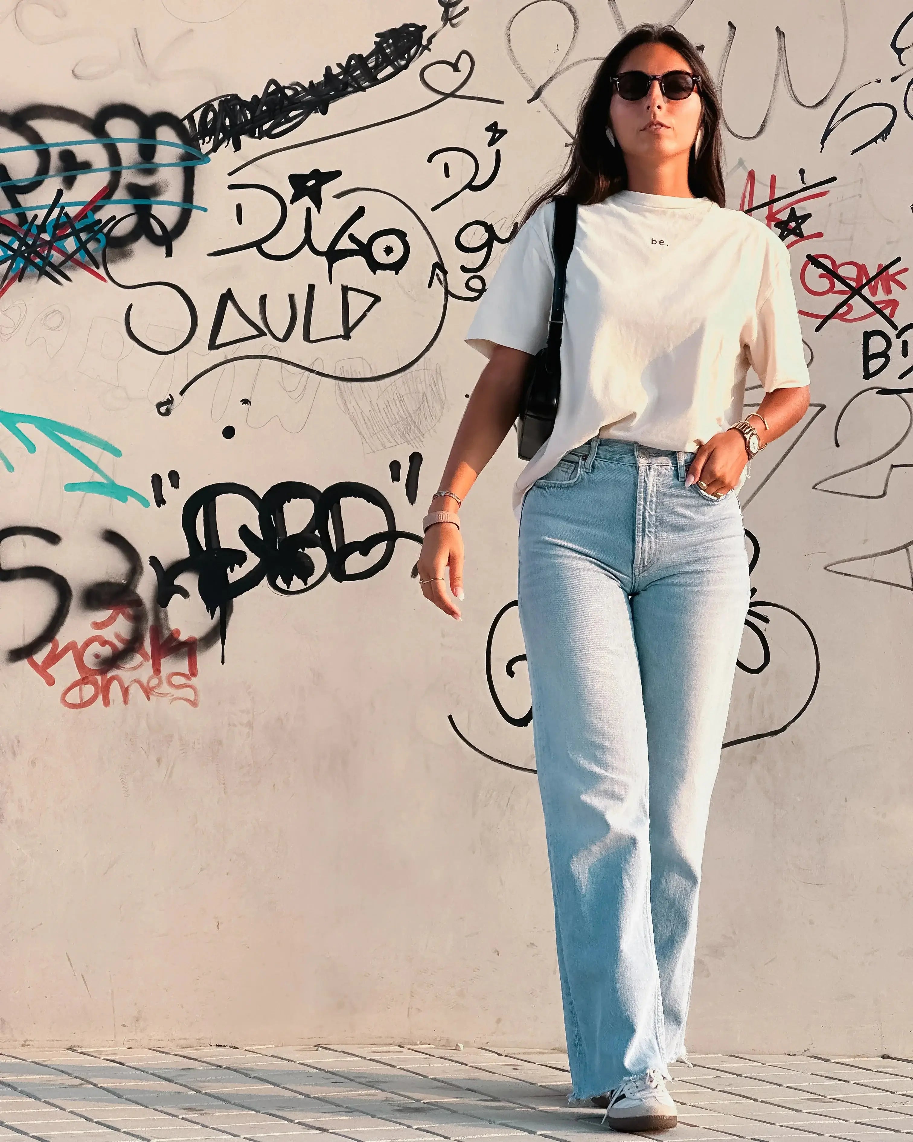 Sloow Club T-shirt Oversized | Organic Cotton & Minimal Embroidery sloow