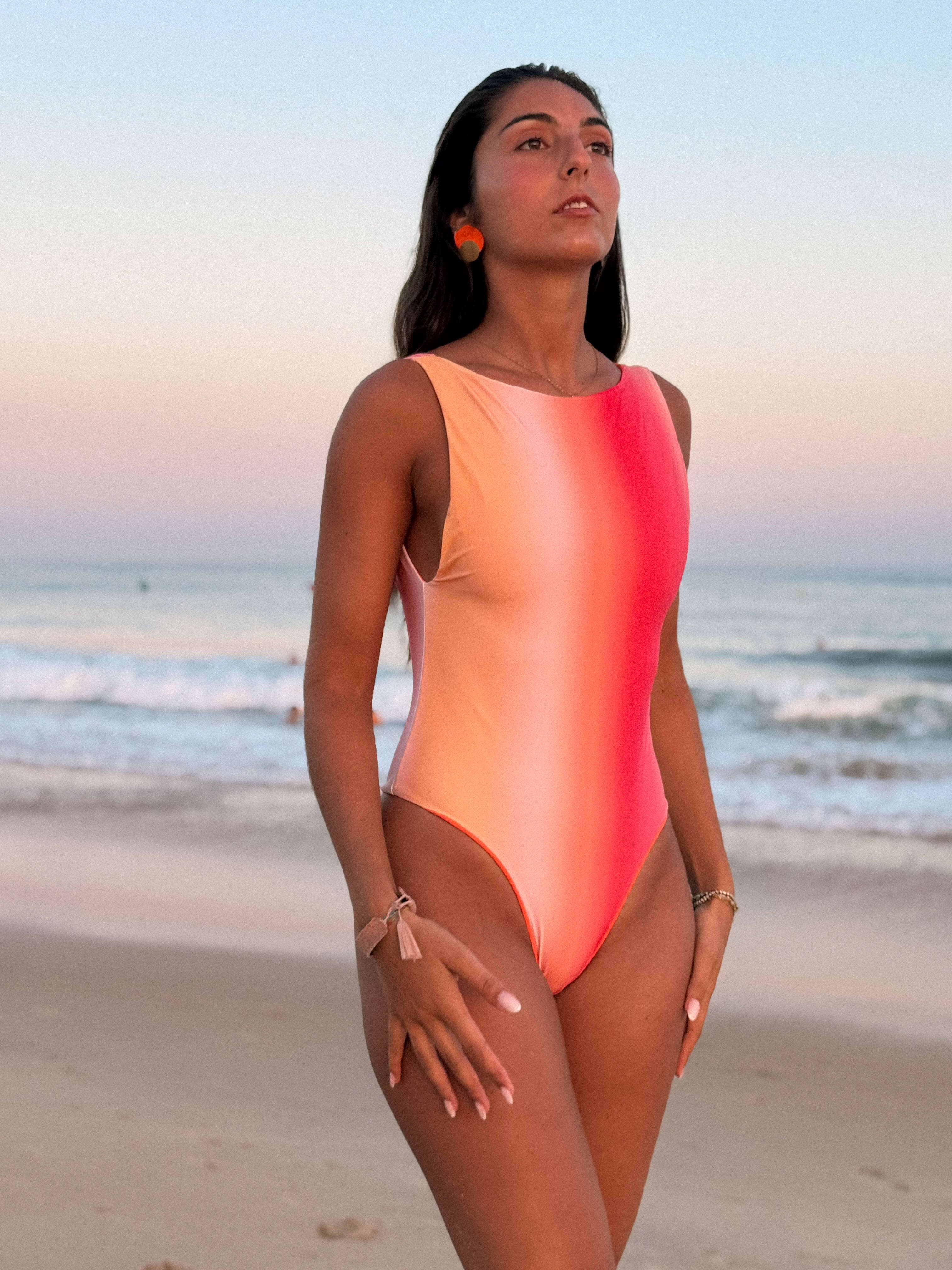 Reversible Swimsuit "La Serena" | 2-in-1 Sustainable Design Leaf Naif
