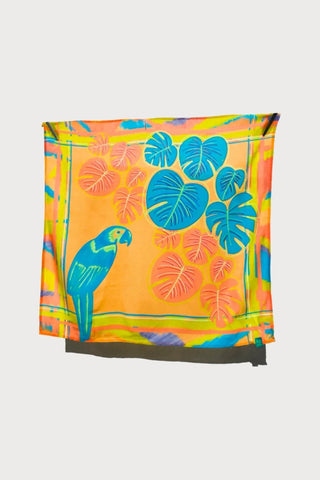 Headscarf with Exclusive Print Leaf Naif