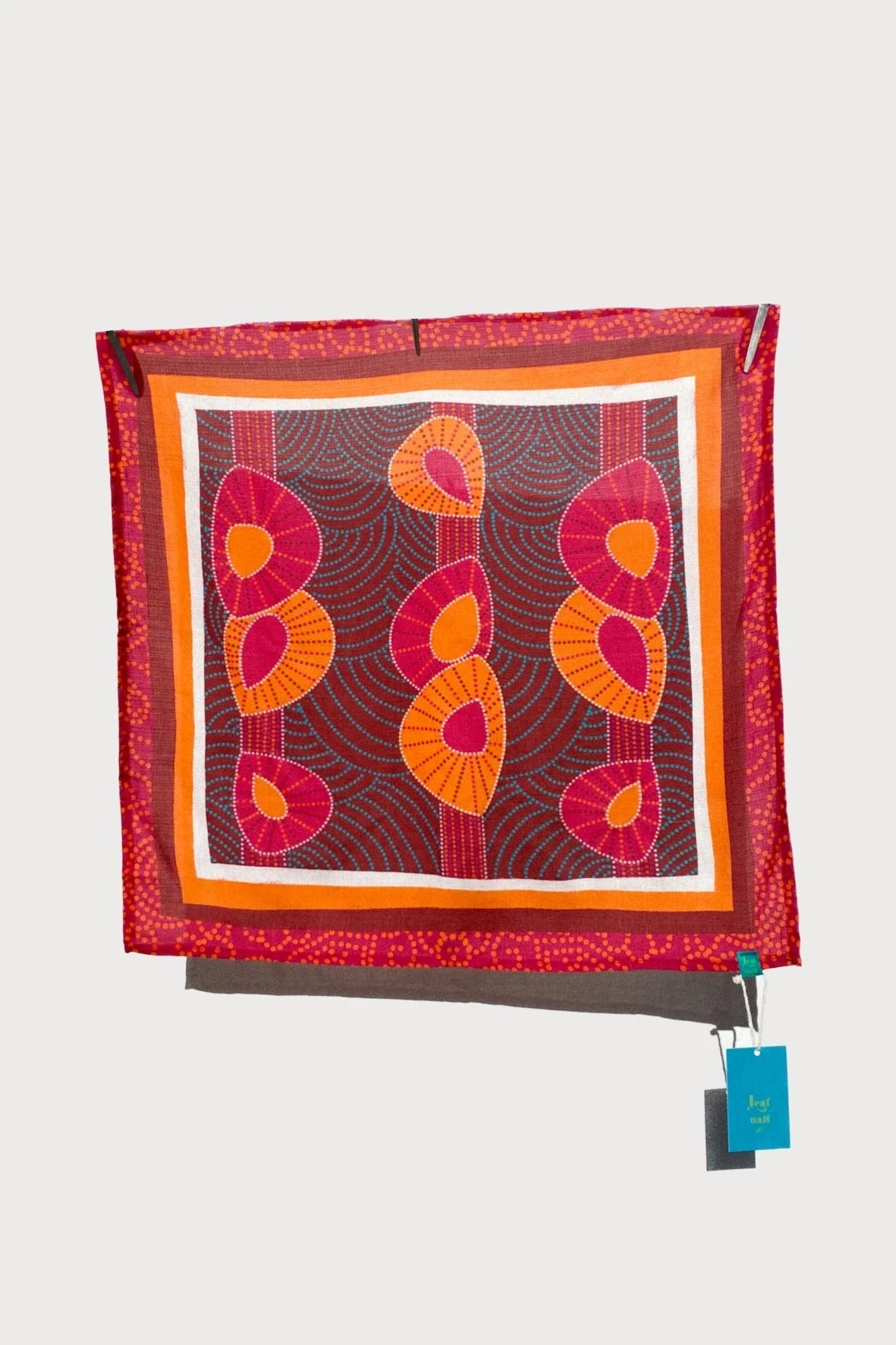 Headscarf with Exclusive Print Leaf Naif