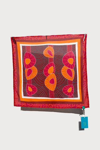 Headscarf with Exclusive Print Leaf Naif