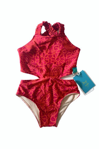 Kids Swimsuit "Garota de Ipanema" Leaf Naif