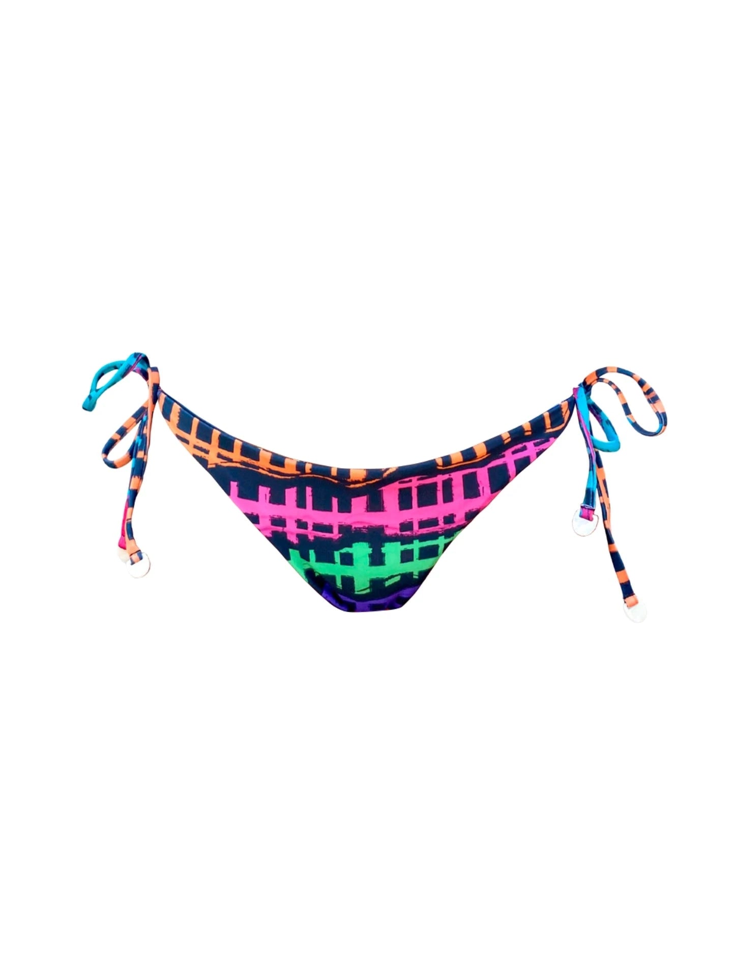 Bikini Bottom Reversible "Beleza Pura" NA BEIRA MAR Leaf Naif