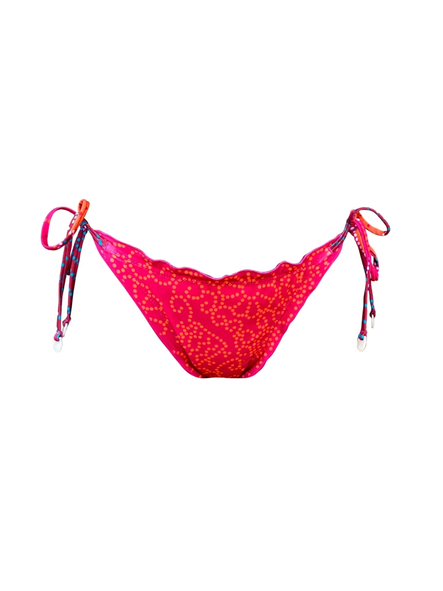 Reversible Bikini Bottom "Menina Baiana" OYÁ Leaf Naif