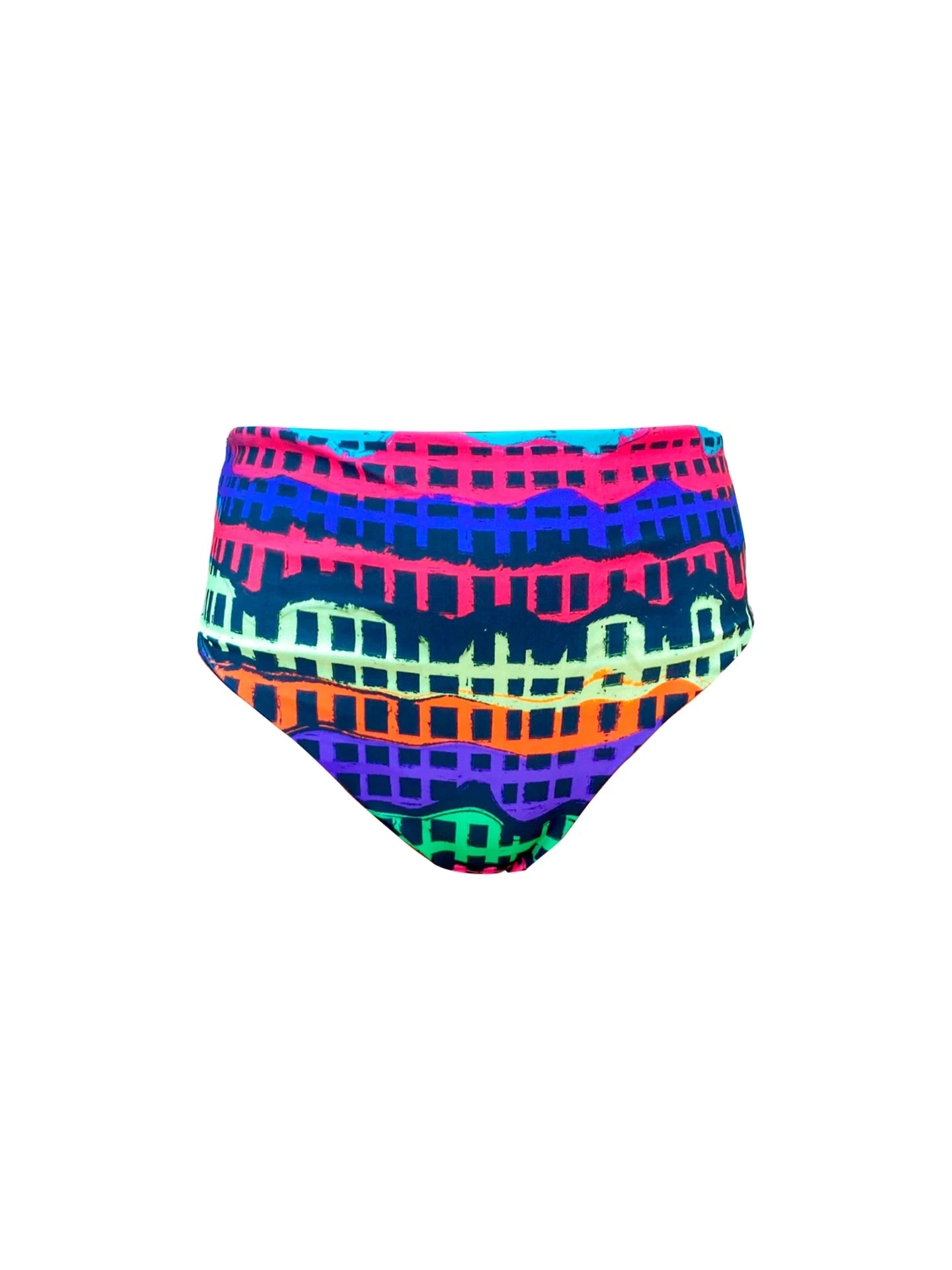 Bikini Bottom Reversible "Samba de Verão" NA BEIRA MAR Leaf Naif