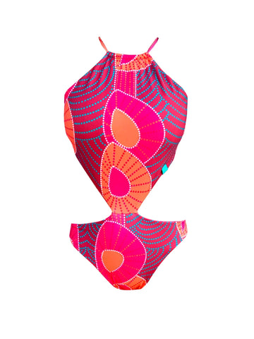 Swimsuit Reversible "OYÁ" Leaf Naif