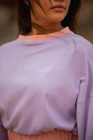 Stony Sweatshirt Pearls & Waves