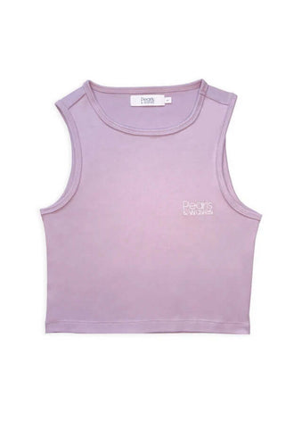 Bubble Crop Top Pearls & Waves